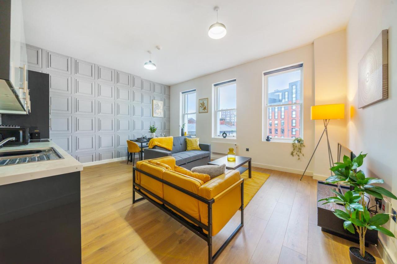 Spacious City Centre Apartment - Sleeps 8 Liverpool Kültér fotó