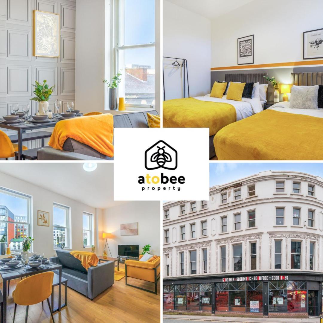 Spacious City Centre Apartment - Sleeps 8 Liverpool Kültér fotó